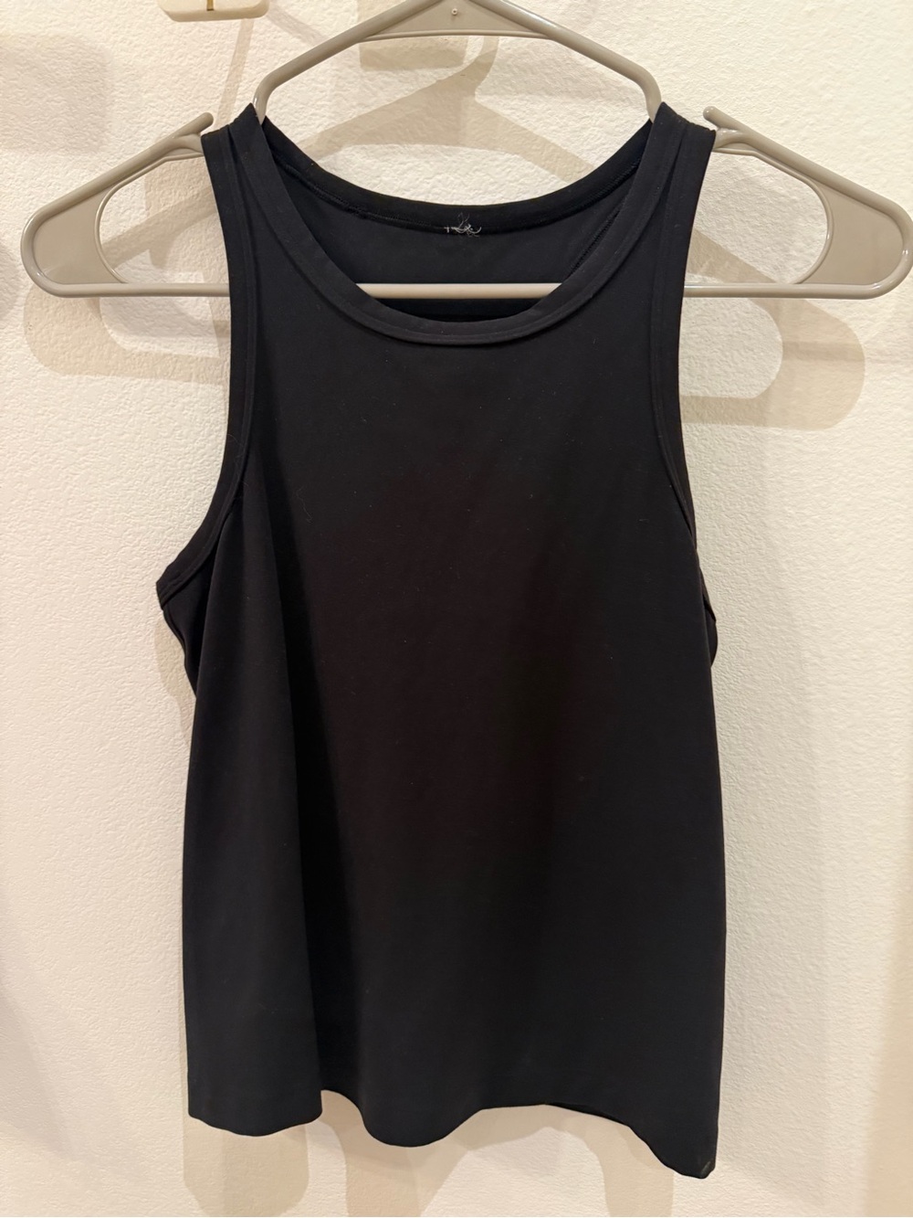 lululemon athletica Black Scoop-Neck Tank